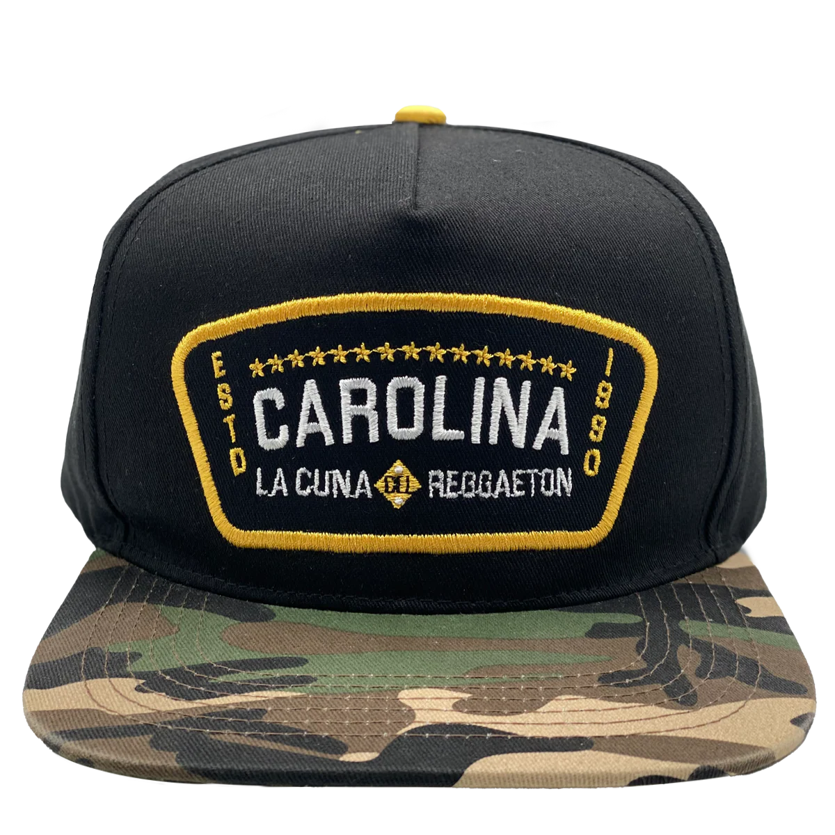 Gorra Camuflaje Carolina La Cuna Del Reggaeton